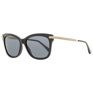 Jimmy Choo Rectangular Sunglasses Shade/S 807IR Black/Gold 55mm